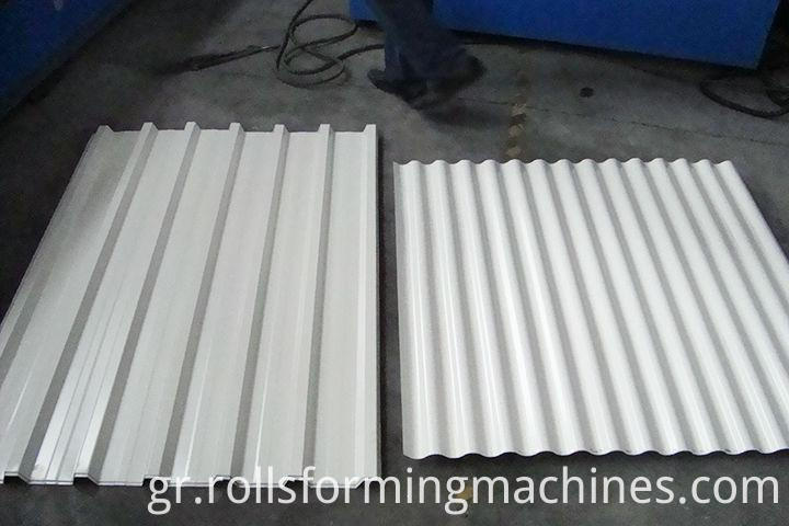 μηχανή διπλού στρώματος (24) double layer roll forming machine(24)